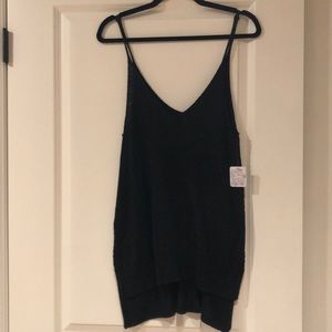 Black Free People Tank Top